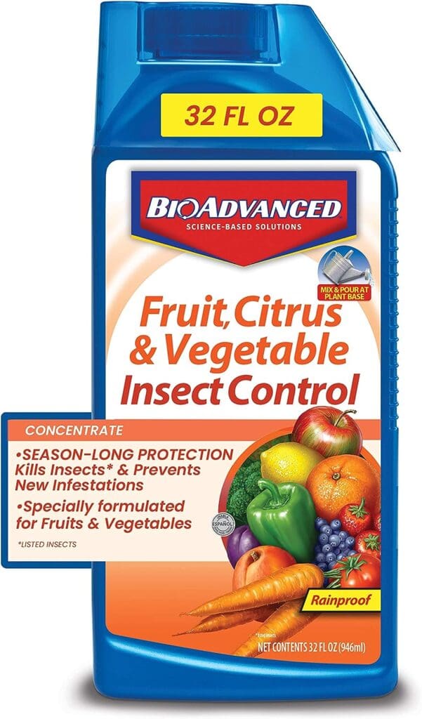 BioAdvanced Fruit, Citrus  Vegetable Insect Control, Concentrate, 32 oz