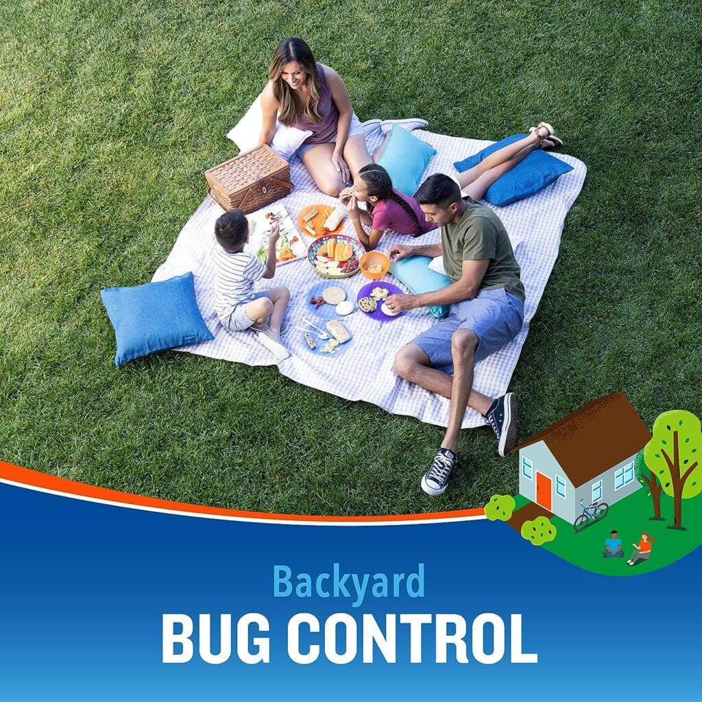 Cutter Backyard Bug Control Spray Concentrate, Mosquito Repellent, Kills Mosquitoes, Fleas  Listed Ants, 32 fl Ounce