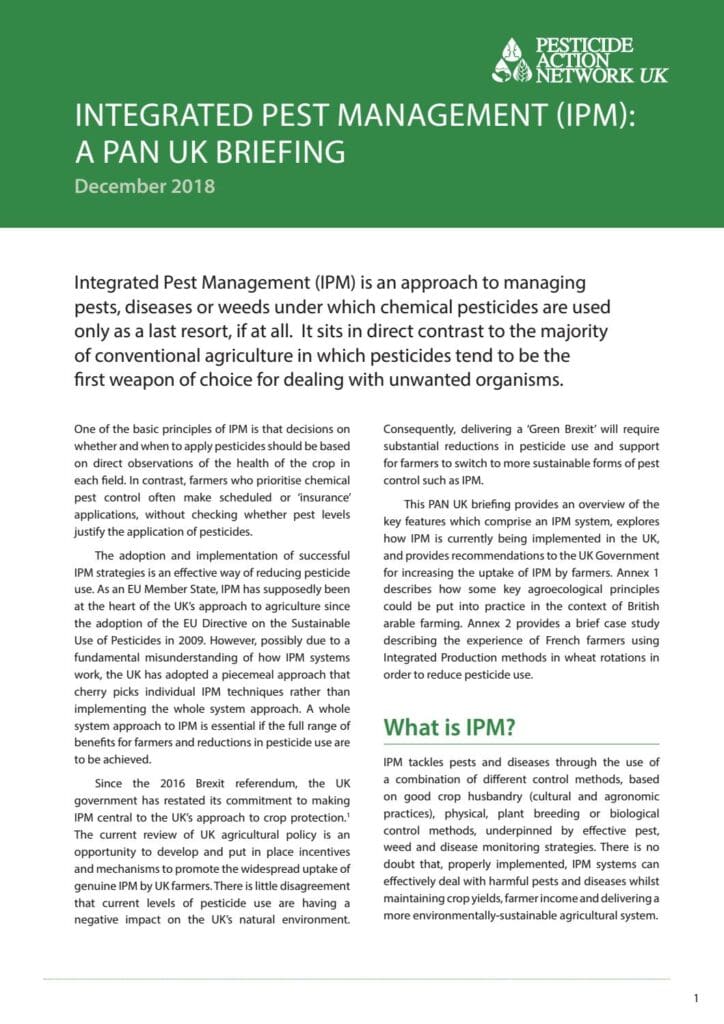 Integrated Pest Management: A Sustainable Approach To Pest Control