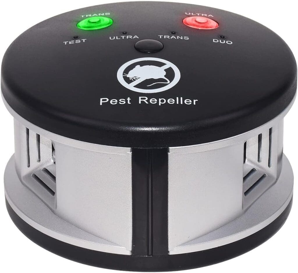 Mouse Repellent Indoor Ultrasonic, 4-in-1 Rodent Repellent Indoor Ultrasonic, Pest Control Plug-in Rat Deterrent Living Room Protect