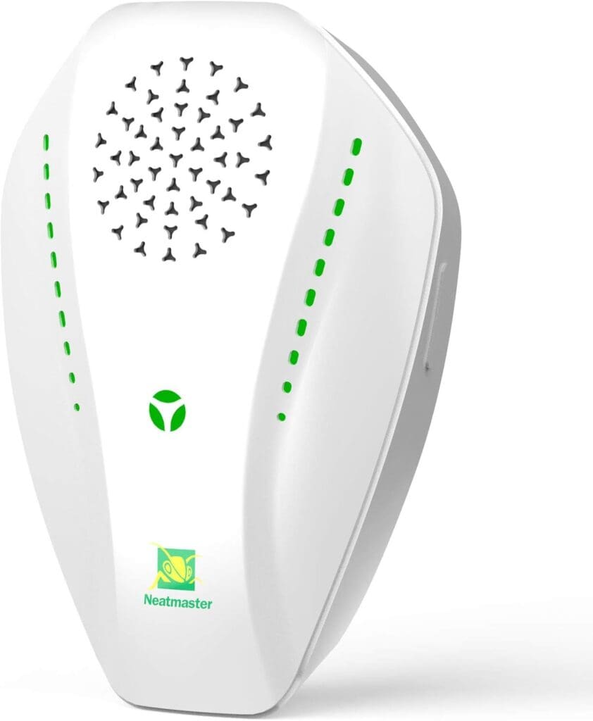 Neatmaster Ultrasonic Pest Repeller Electronic Plug in Indoor Pest Repellent, Pest Control for Home, Office, Warehouse, Hotel