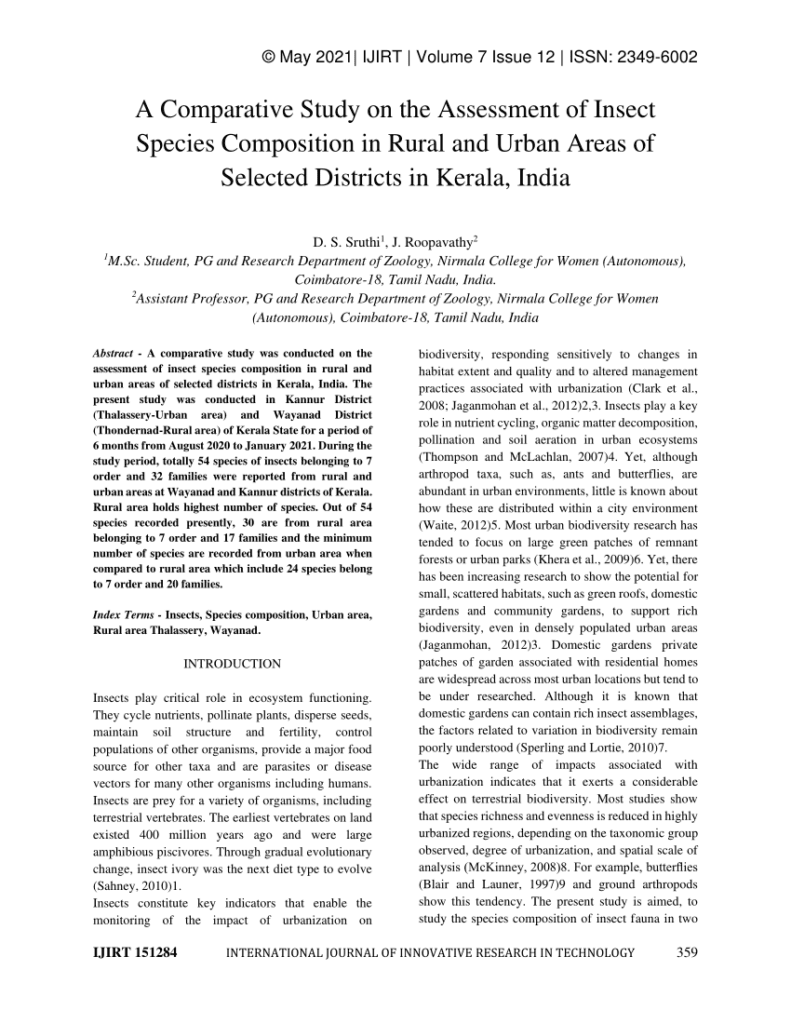 Pests In Urban Vs. Rural Settings: A Comparative Study