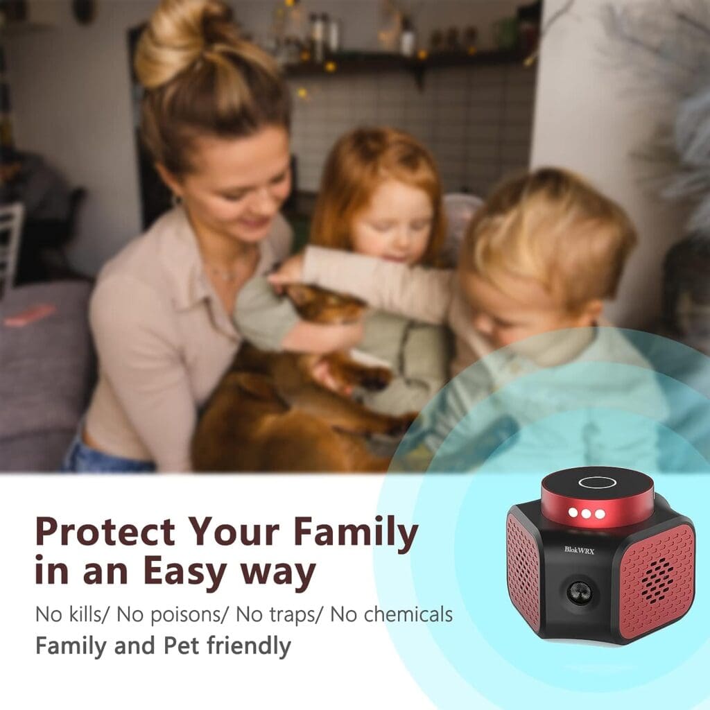 Rodent Repellent Indoor Ultrasonic Pest Repeller Mice Repellent Plug-ins Mouse Deterrent Rat Control Bat Removal for House, Attic, Garage, Basement, RV, Barn
