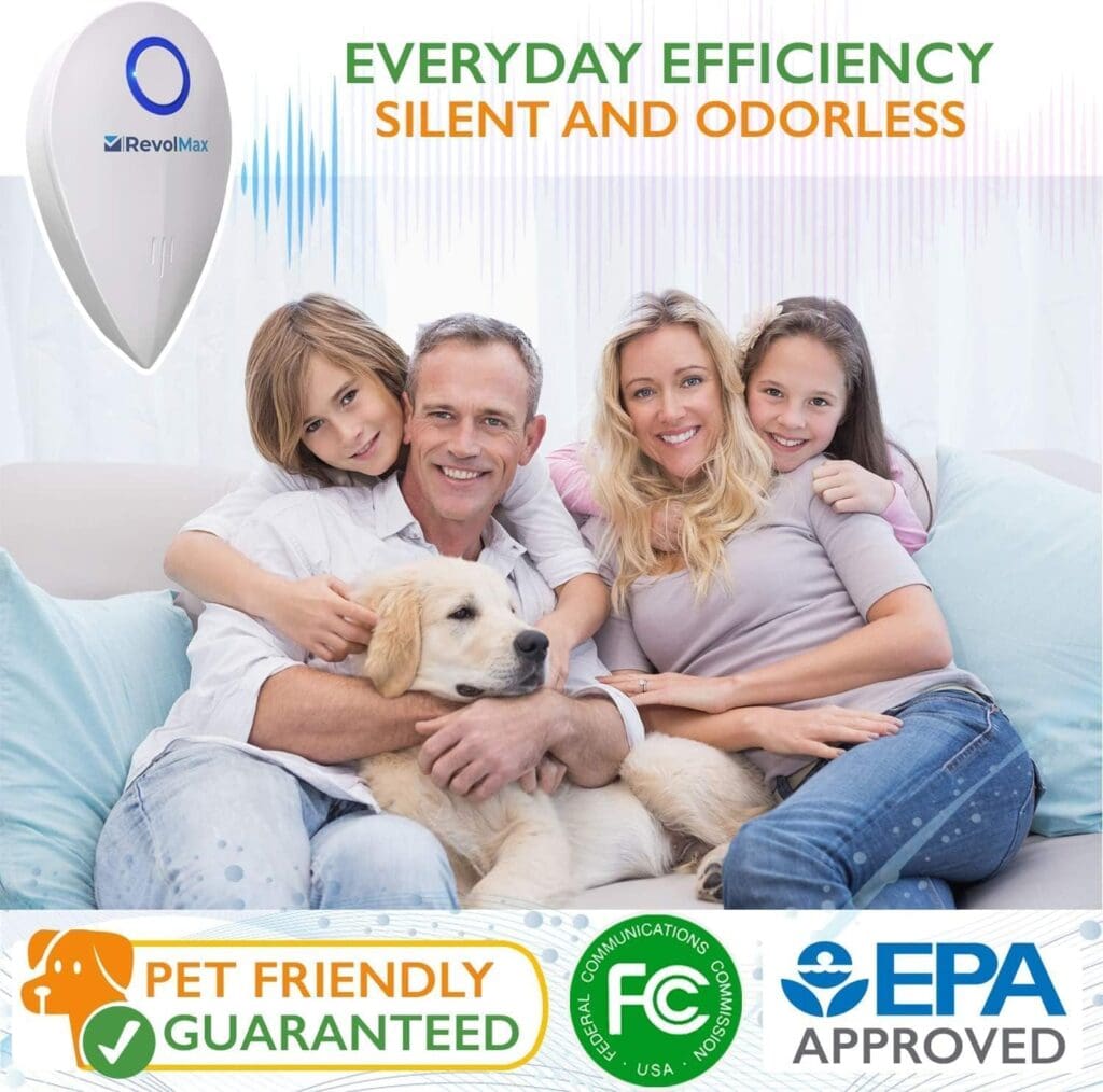 RX-3 (2Pack) Ultrasonic Pest Repeller Wall Plug-in, Most Effective Than Repellents - Get Rid of - Rodents, Squirrels, Mice, Rats, Bats, Roaches, Ants, Spiders, Bed Bugs, Мosquito, Insects, Fleas, etc!