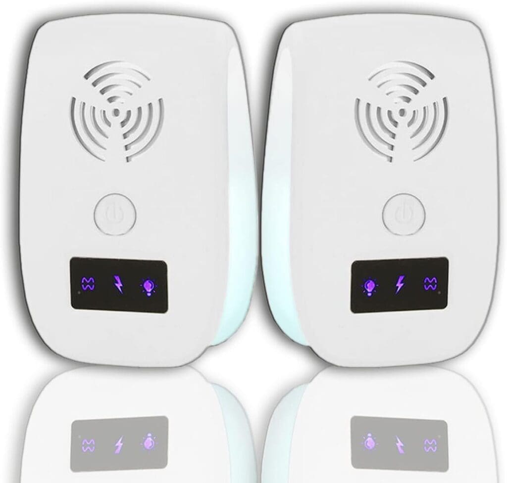 Ultrasonic Pest Repellent Plug in(2 Pack), 2023 Pest Control Ultrasonic Repeller, Electronic Repellant - Bug Repellent for Mosquito, Mice, Spider, Roach, Ant, Rat, Flea, Fly