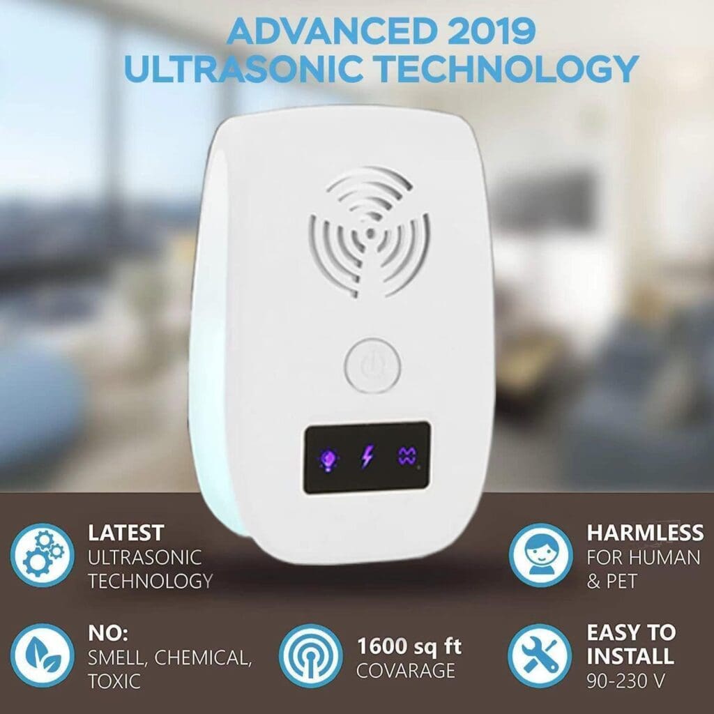 Ultrasonic Pest Repellent Plug in(2 Pack), 2023 Pest Control Ultrasonic Repeller, Electronic Repellant - Bug Repellent for Mosquito, Mice, Spider, Roach, Ant, Rat, Flea, Fly
