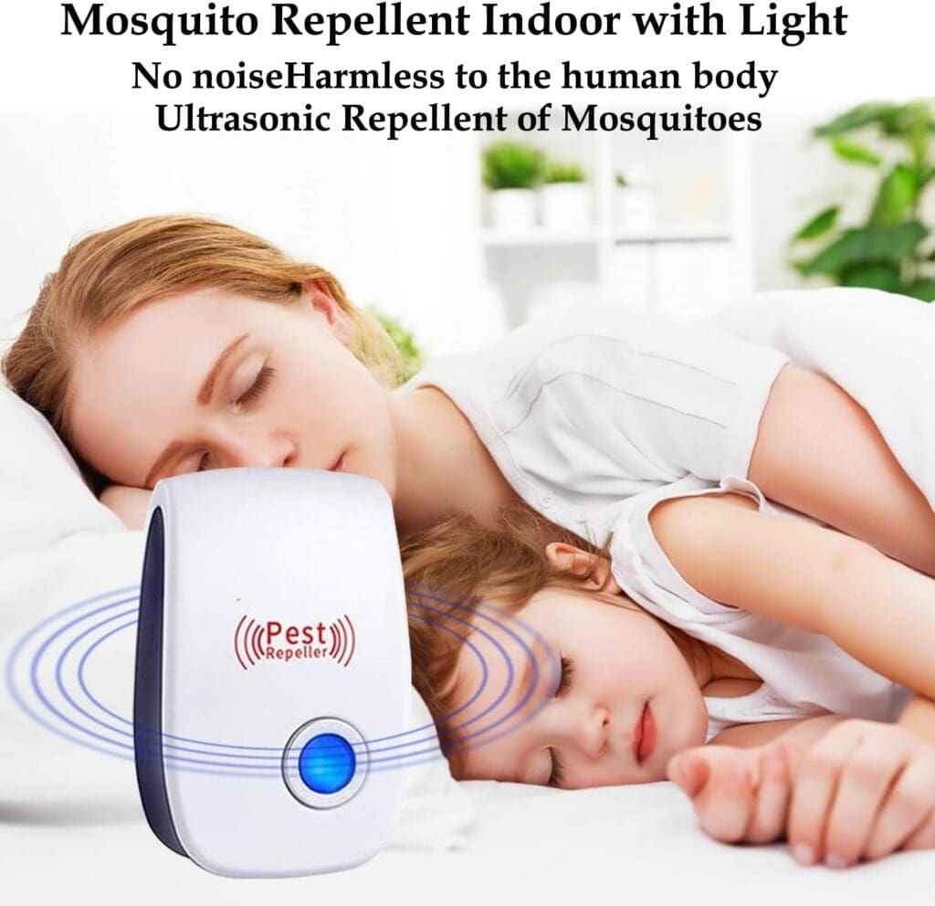 Ultrasonic Pest Repeller 10 Pack Indoor Pest Repellent Ultrasonic Plug in, Rodent Repellent Indoor Ultrasonic Ouse Mice Insect Bug Pest Control Roach, Mice, Spider Insects Mosquito