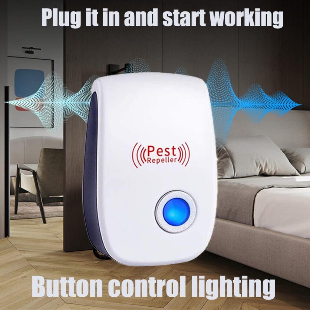 Ultrasonic Pest Repeller 10Pack Mouse Repellent, Indoor Pest Control, Pest Repellent Ultrasonic Plug in, Spider Repellent, Indoor Ultrasonic Repellent for Roach, Rodent, Mouse, Bugs, Mosquito, Mice