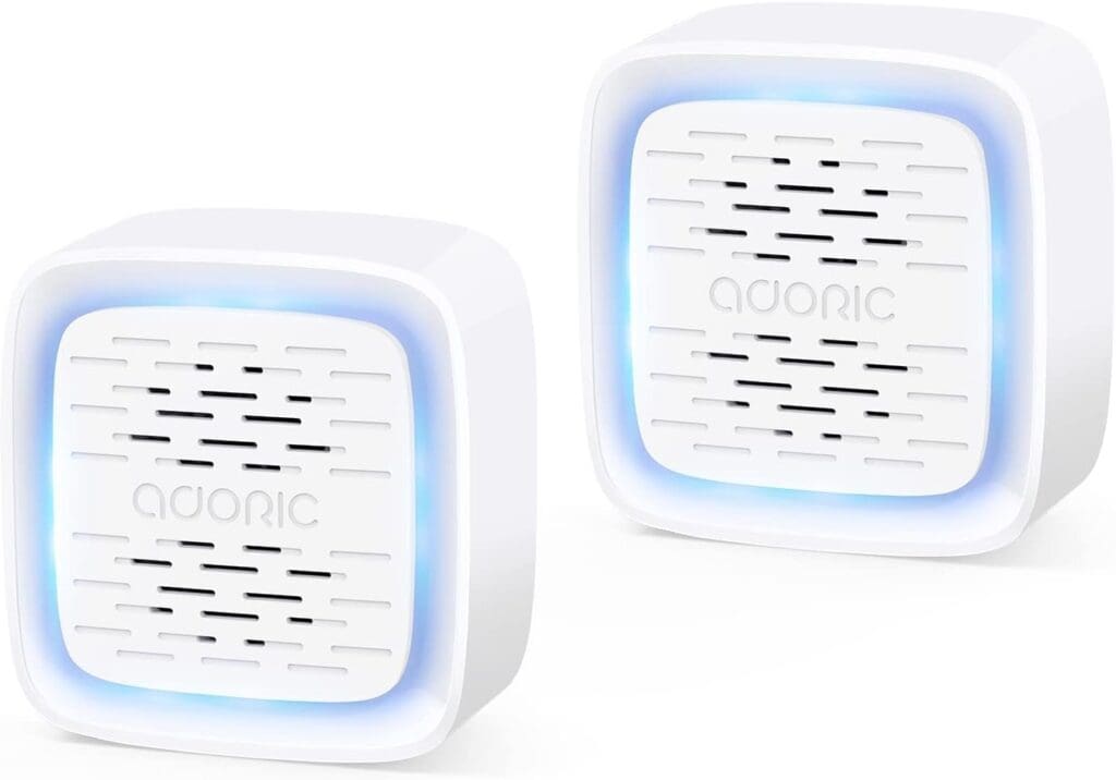 Ultrasonic Pest Repeller, 2 Packs Electronic Pest Repellent Plug in Indoor Pest Control for Insect, Roach, Mice, Spider, Ant, Bug, Mosquito Repellent for House Garage Warehouse Office Hotel
