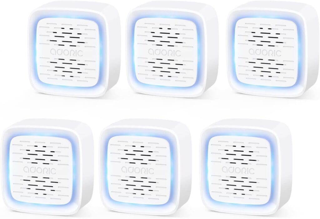 Ultrasonic Pest Repeller-6 Packs,Electronic Bug Repellent Plug in Indoor Pest Control for Insect, Roach, Mice, Spider, Mosquito Repellent for House, Garage, Warehouse, Office