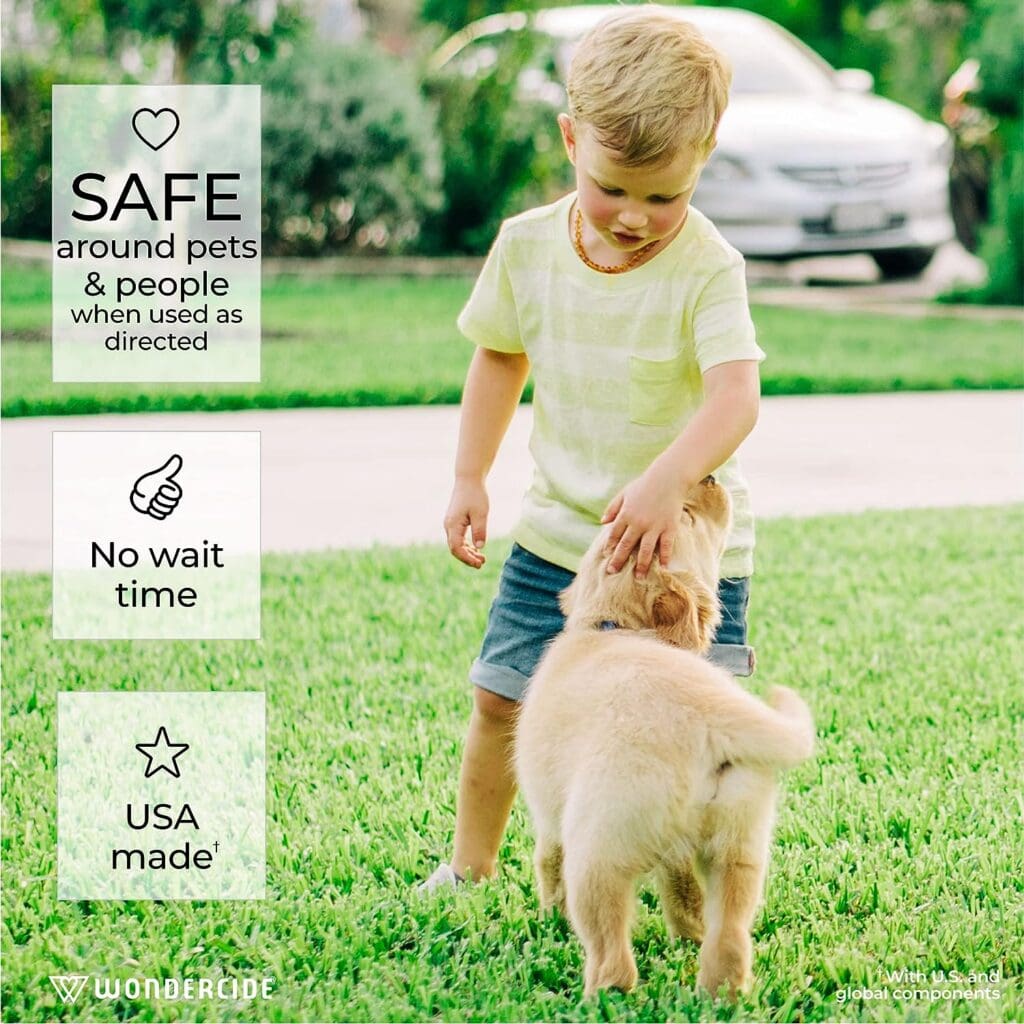 Wondercide - EcoTreat Ready-to-Use Outdoor Pest Control Spray with Natural Essential Oils - Mosquito, Ant, Insect Repellent, Treatment, and Killer - Plant-Based - Safe for Pets, Plants, Kids - 32 oz