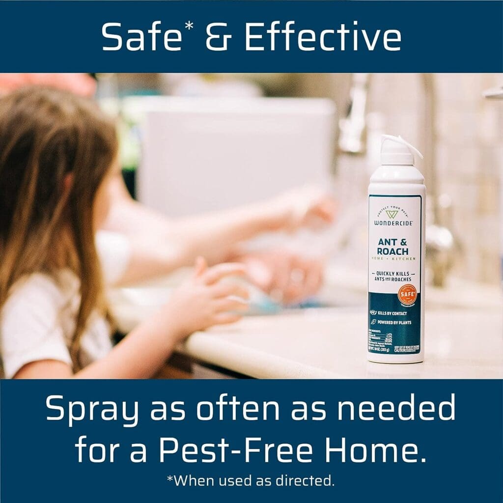 Wondercide - Mosquito  Fly and Ant  Roach Killer Aerosol Spray Bundle - Kills Bugs with Natural Essential Oils - Pet and Family Safe - for Indoor and Outdoor Areas - 10 oz - 2 Pack